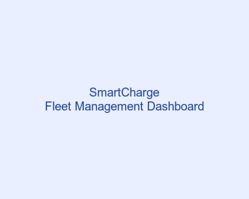 SmartCharge Fleet Management Dashboard